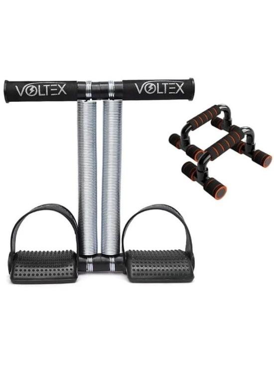 VOLTEX Tummy trimmer  for Abs Exerciser and Pushup Bar Stand ,Body Toner and Fat Buster| For Men and Women - Assorted