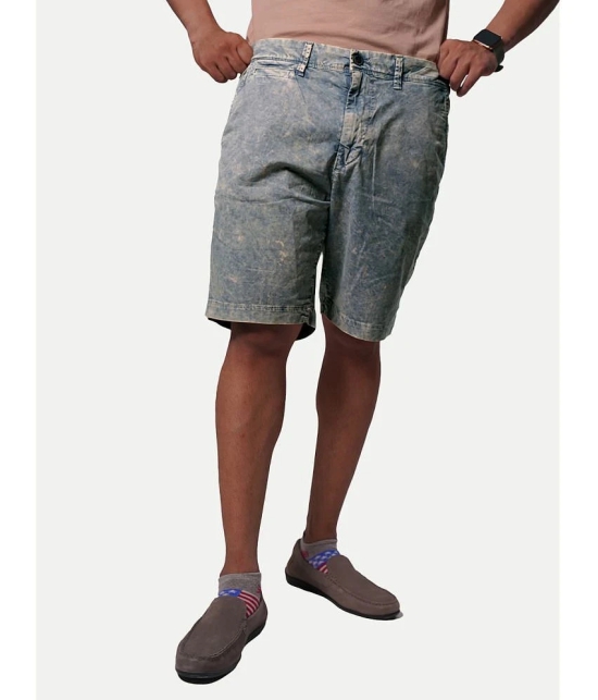 Radprix Grey Cotton Mens Chino Shorts ( Pack of 1 ) - None