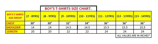 NEO GARMENTS Boys Cotton Round Neck Half sleeves T-Shirt - Ramraksha. | SIZE FROM 7YRS TO 14YRS-(12-13YRS) / Off White