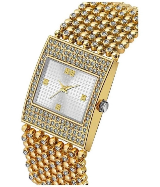 Renaissance Traders - Gold Metal Analog Womens Watch