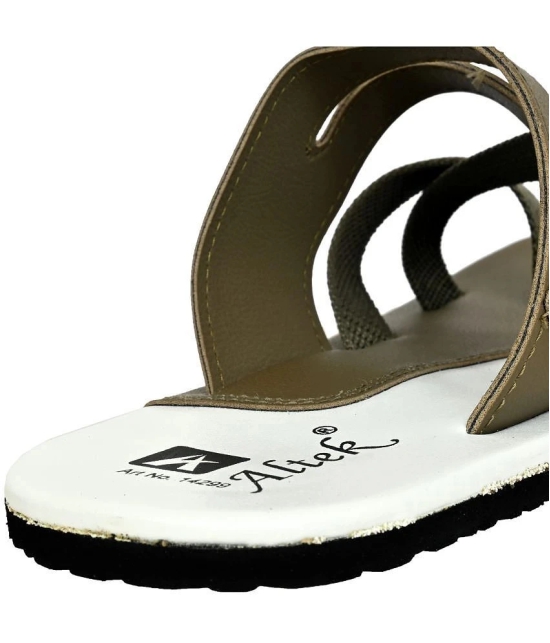 Altek Olive Mens Daily Slipper - None