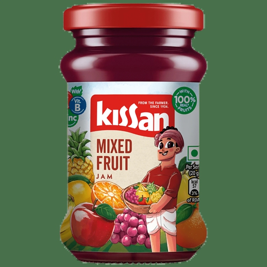 Kissan Mixed Fruit Jam, 200 G