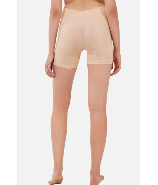 SELETA Cotton Capris - Beige Single - None