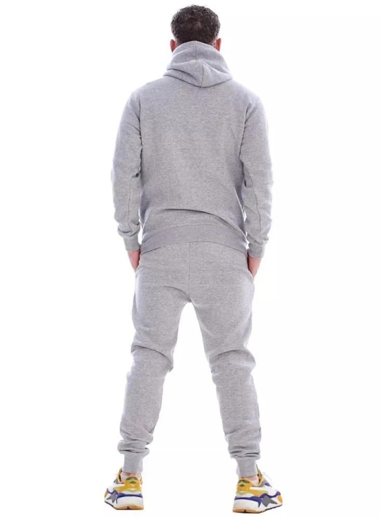 Forbro Grey Cotton Blend Regular Fit Mens Tracksuit ( Pack of 1 ) - None