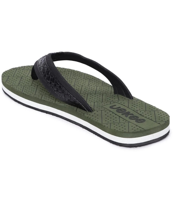 Paragon Green Mens Thong Flip Flop - None