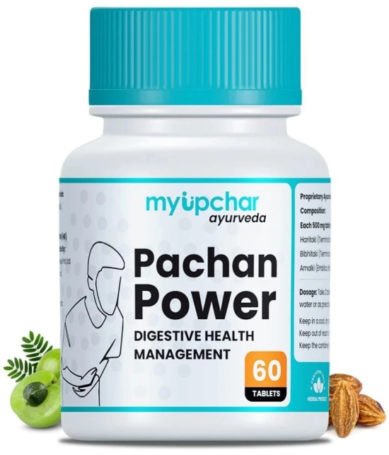 myUpchar Ayurveda Pachan Power 60 Tablets | Digestive Tablets for Holistic Relief