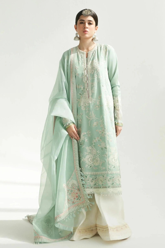 Zara Shahjahan Luxury Lawn 2024 | 5B-Unstitched / M