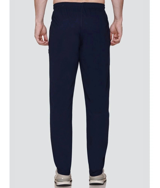 Zeffit Navy Cotton Blend Mens Sports Trackpants ( Pack of 1 ) - None