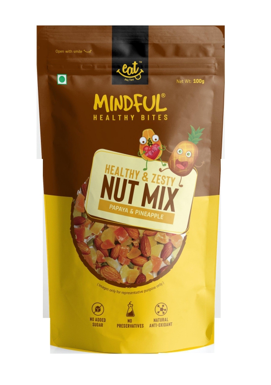 Papaya & Pineapple Trail Mix Pack of 2 - 400g