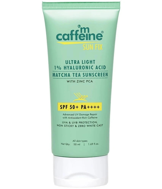 Mcaffeine SPF 50 Sunscreen Cream For All Skin Type ( Pack of 1 )