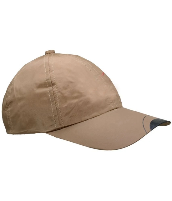 JMALL - Brown Cotton Mens Cap ( Pack of 1 ) - Brown