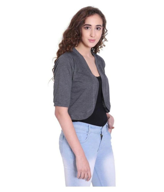 Affair Cotton Shrugs - Grey Single - L