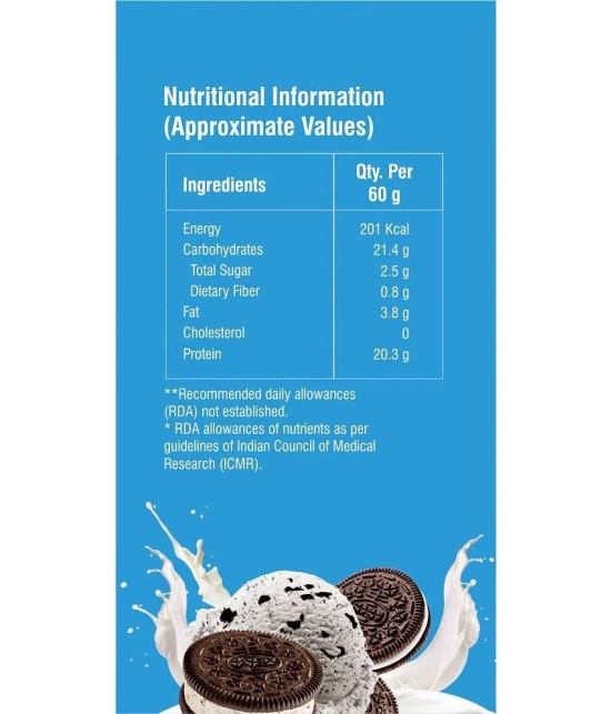 Novkafit 20g Delicious Cookies & Cream Protein Bar - 360 g