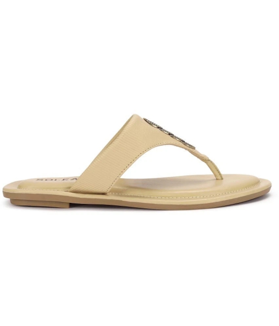 Paragon Beige Floater Sandals - None