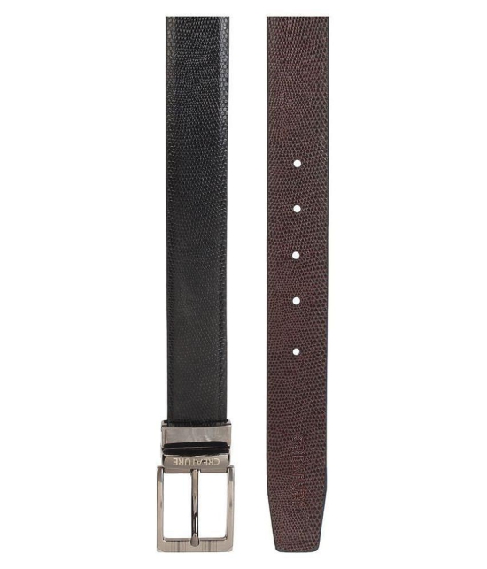 Creature Black PU Formal Belt - None