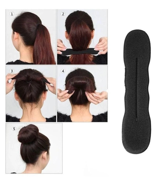 mahek accessories Hair Bun Maker Combo Styler | Pack of 10