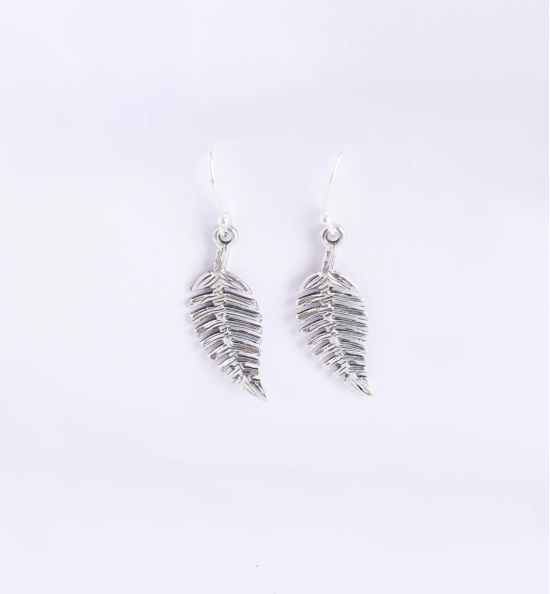 Leaf Hook Earrings