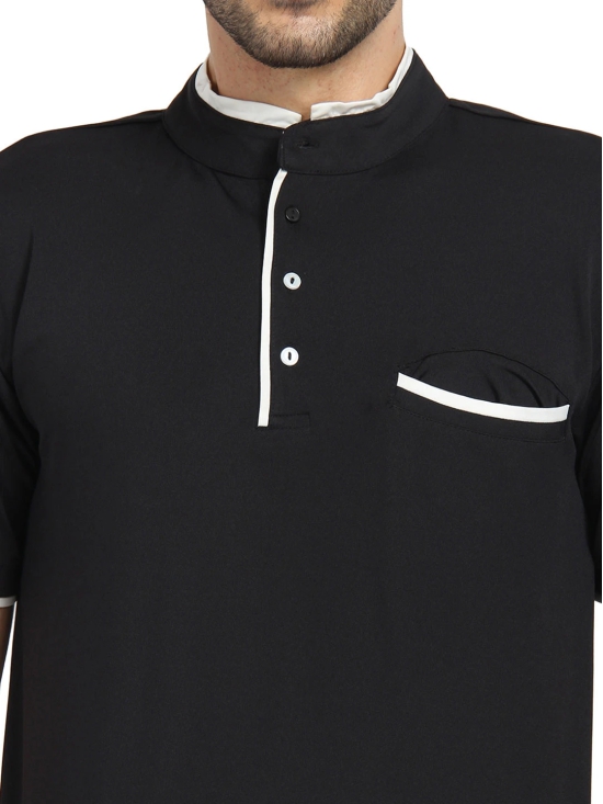 CONTRAST POLO-L / Black