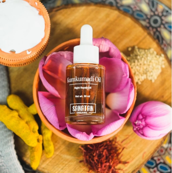 Sanatan Organic Kumkumadi Oil 30ml