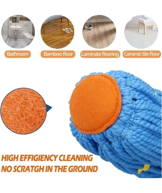 Self-Wringing Twist Mops for Floor Cleaning, Microfiber Floor mop