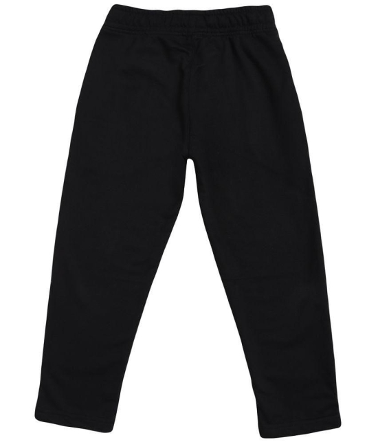 GIRLS TRACK PANT   SOLID BLACK - None