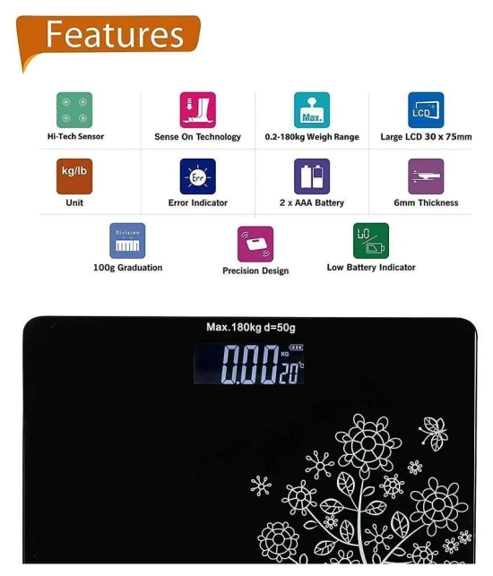 Sakshi Enterprises LCD Display Digital Personal Bathroom Health Weighting Electronic scale LED weighing scale