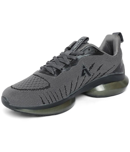 Action - Gray Mens Sports Running Shoes - None