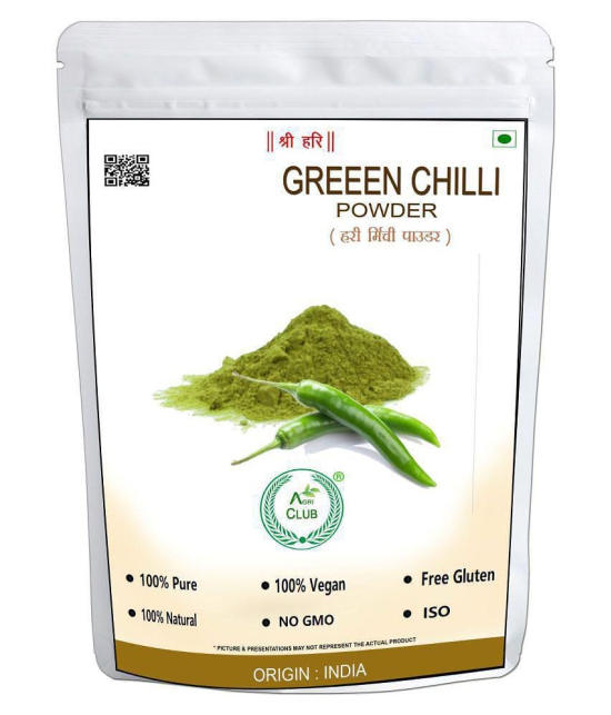 AGRICLUB Green Chilli Powder 200 gm