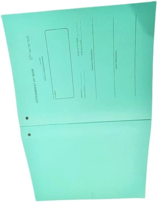 FILE Cover GOVERNMENT OF INDIA for Central Government Office [Price for one pkt of 10 pc]