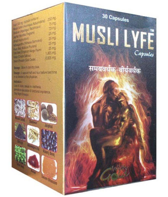 Herbal Musli Lyfe Capsule, Pack of 30 no.s