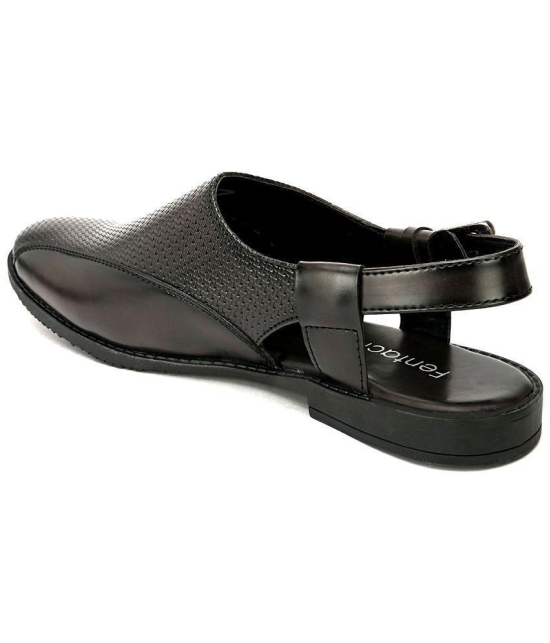 Fentacia - Black Men's Sandals - None