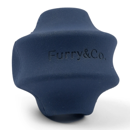 Furry  Co Roller Toy for Dogs Indigo Blue-L