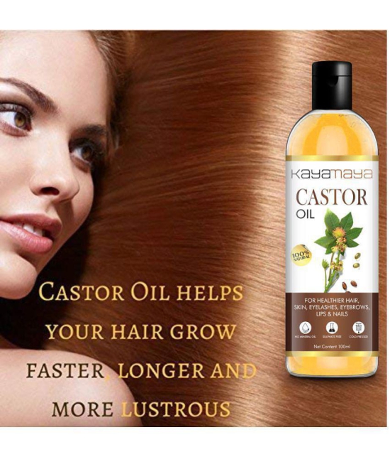 Kayamaya Cold Pressed Castor Oil for Skin & Hair 100 mL