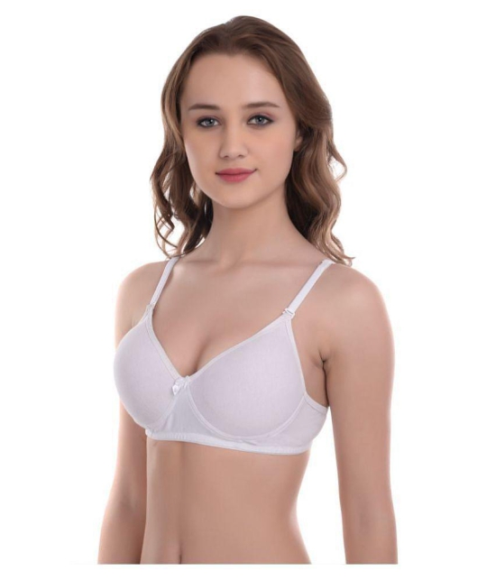 Softskin Poly Cotton T-Shirt Bra - Multi Color - 34B