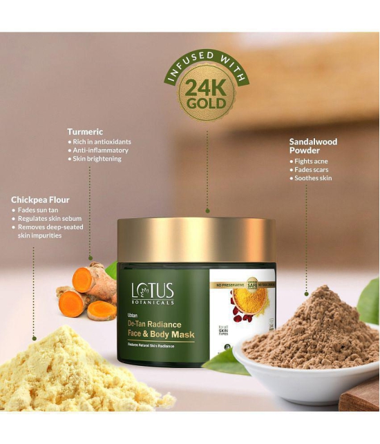 Lotus Botanicals Ubtan Face & Body Mask 140g