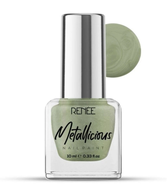 RENEE Metallicious Nail Paint - Forest Flash 10ml