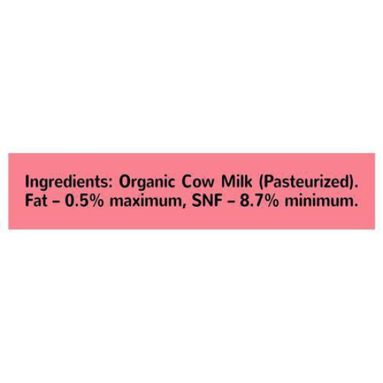 Organic Slim Milk 500 Ml