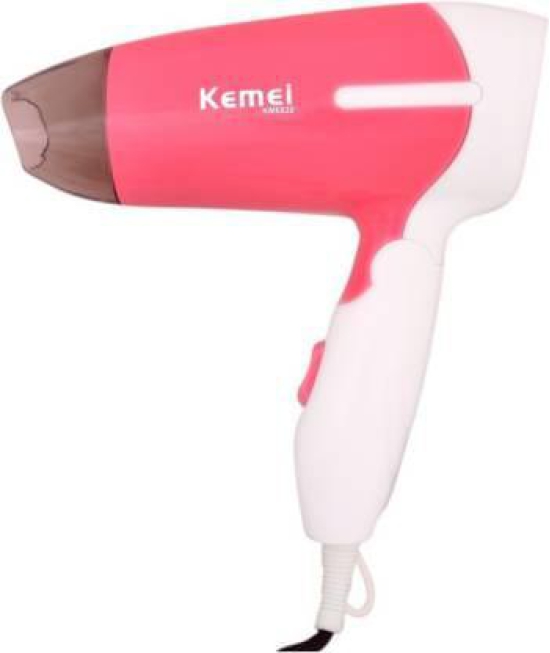 Kemei QUALX KM-6830 Hair Dryer  (1200 W, Pink)