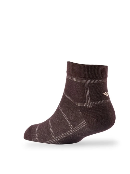 Men Pack Of 2 Patterned Cotton Ankle Length Socks