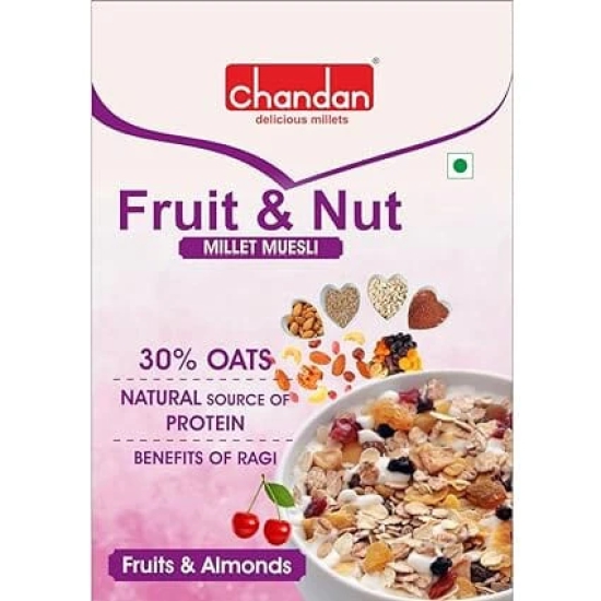 Chandan Mouth Freshner Delicious Millets Fruit & Nut Museli 400gm