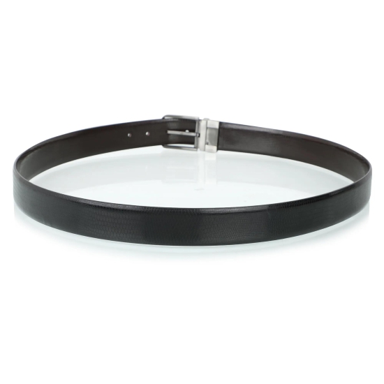 Men''s Vegan Leather Reversible Belt-40 / VEGAN PU