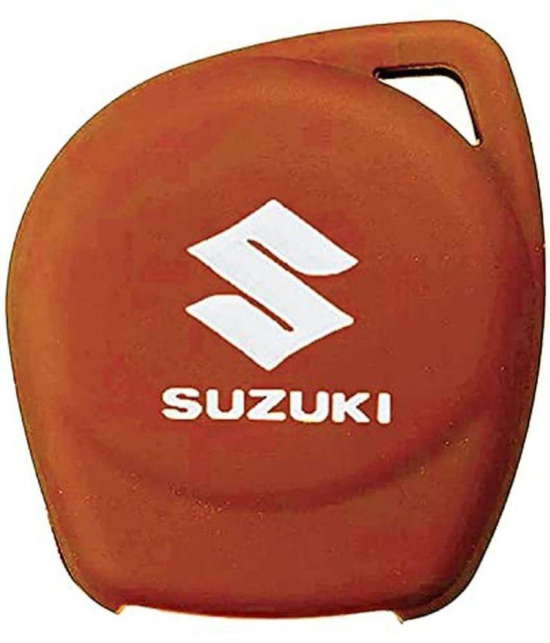 Keycase Silicone Car Key Cover for Maruti Suzuk 2 Button Key Cover