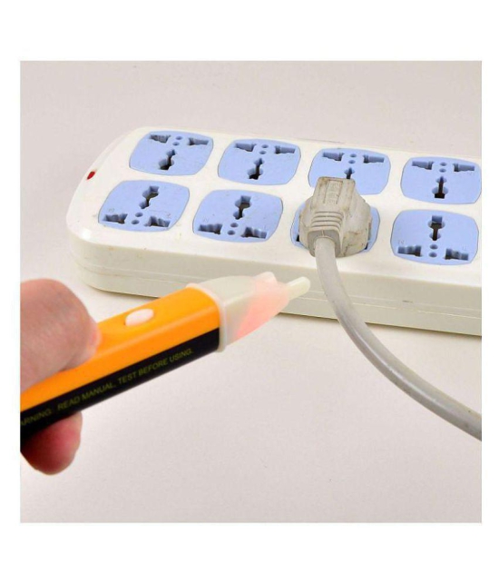 New Arrival With Buzzer + Led Flash Light VoltAlert 1AC-D 90-1000VAC Voltage Tester Voltage Meter Non Contact Electric Voltage Power Detector Electrical Testing Pen Tester Induction Test Pen