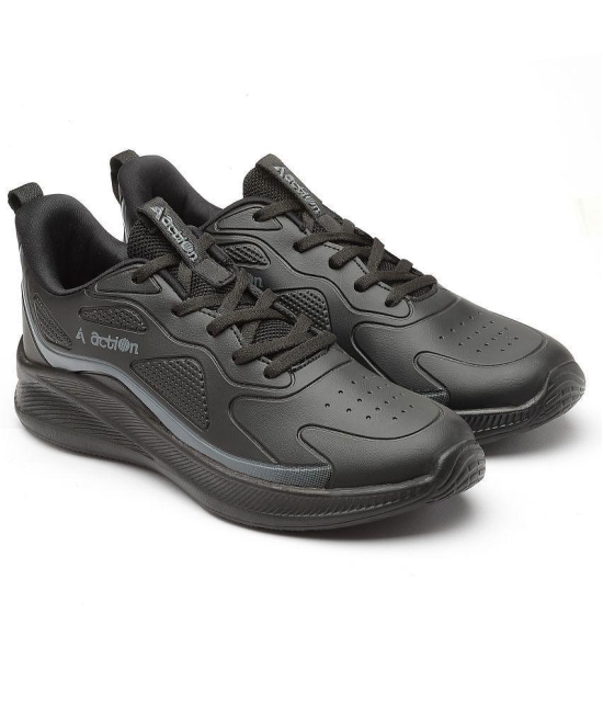 Action - Sports Running Shoes Black Mens Sports Running Shoes - None