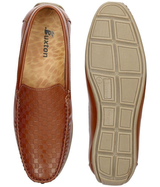 Buxton - Tan Men's Slip on - 6