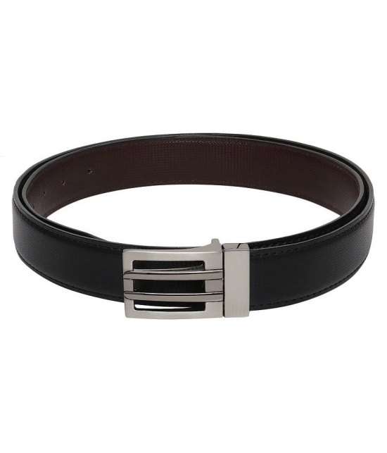 Loopa Black PU Formal Belt - 38