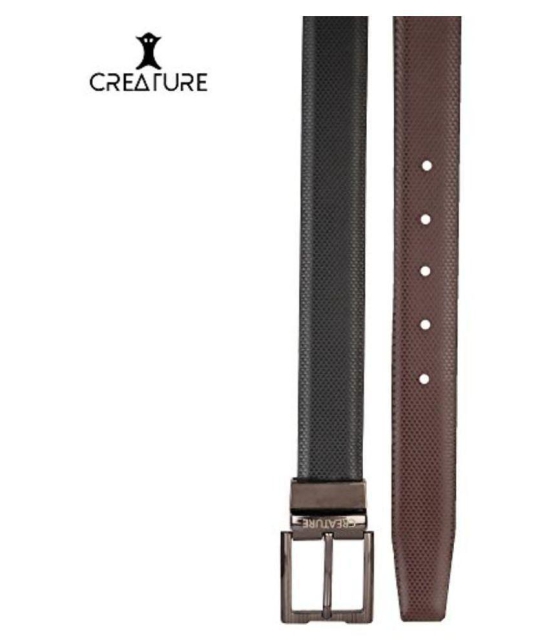 Creature - Black PU Men's Casual Belt ( Pack of 1 ) - Free Size