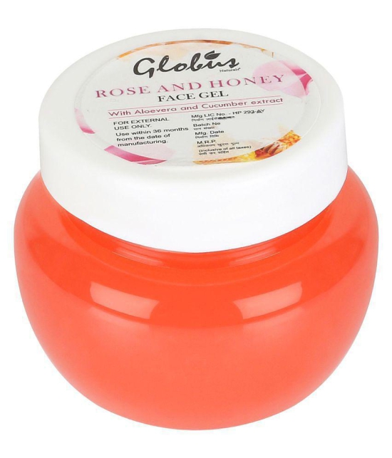 Globus Naturals Rose and Honey Face Gel Moisturizer 100 gm