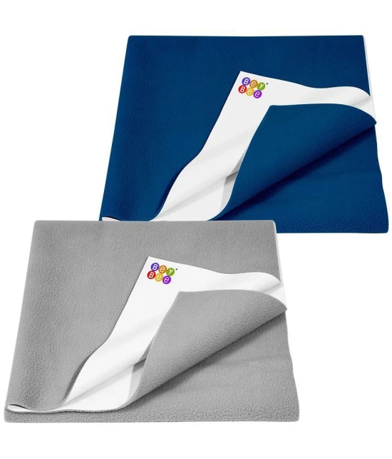 Beybee Multi-Colour Laminated Bed Protector Sheet ( Pack of 2 ) - Medium - upto 120 cm length