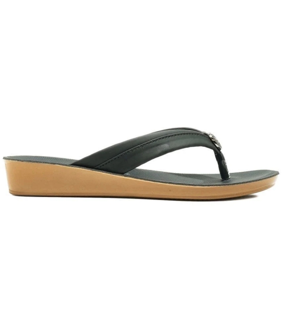 ASIAN Black Womens Slipper - None